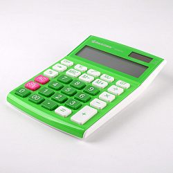 Калькулятор настольный 12 разр. "Darvish" 105*146*25мм  зелёный
