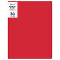 Папка  30 файлов 500мкм красная
