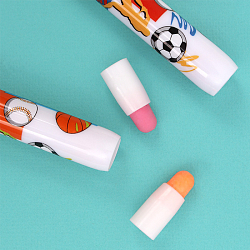 Ластик-карандаш цветной сегментный