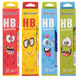 Карандаш ч/г с ластиком