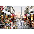 Алмазная живопись 50*65см - Улочка Парижа