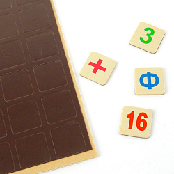 Доска магнитно-маркерная 2в1 (30*40см +магниты+маркер+губка)