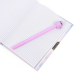 Блокнот 13,5*18 см 50л с замком "Милый котенок" с ручкой