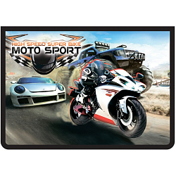 Папка  для тетрадей  А4  на молнии Крутая гонка