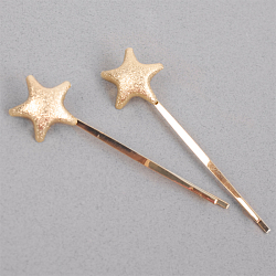 Заколка-невидимка для волос 2 шт в наборе "Звездочка"