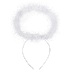 Праздничное украшение ободок "Ангел"