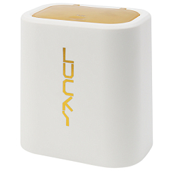 Ёмкость для мусора настольная белая