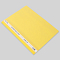 Папка-скоросшиватель А4 жёлтая 120/180мкм