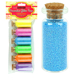 Декоративные блёстки "Неон" 6 цветов  6шт (набор)