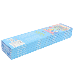 Карандаши 12цв трёхгранный корпус "Морской мир"