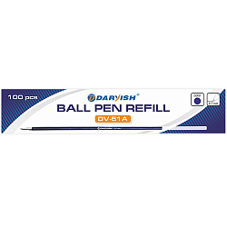 Стержень шар. 150мм синий  "Darvish"