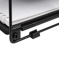 Лоток металлический 1 отделение 5 секций цвет чёрный