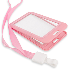 Бейдж на ленте вертикальный