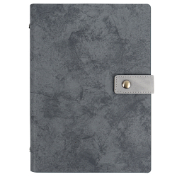 Ежедневник А5 недатиров. 100л обложка кож.зам. на кольцах с магнитной застёжкой