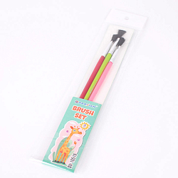 Кисти набор  3шт/уп "Darvish" синтетика