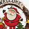 Венок "Санта" WELCOME