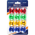 Магниты для доски "Смайлики" d=2см "Darvish" 12шт/уп