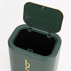 Ёмкость для мусора настольная темн.зелёная