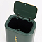 Ёмкость для мусора настольная темн.зелёная