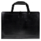 Сумка деловая 2 отделения чёрные