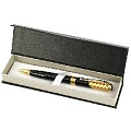 Ручка подар. "Darvish" корпус черный с золотистой отделкой в футляре