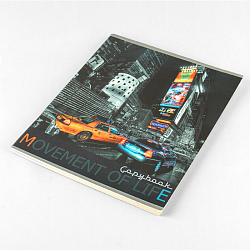 Тетрадь   48л кл. офсет-2  "Ритм ночного города"