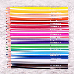 Карандаши 24цв "Darvish" "Зверята" корпус пластиковый шестигранный (набор)