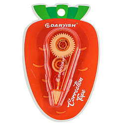 Корректирующая лента в роллере "Darvish" 5мм*3м в блистере "Овощи"